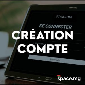 Création et configuration de compte perso Starlink